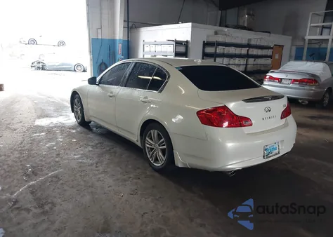 2012 Infiniti G25 Journey из США, поврежденный, VIN JN1DV6AP5CM700338